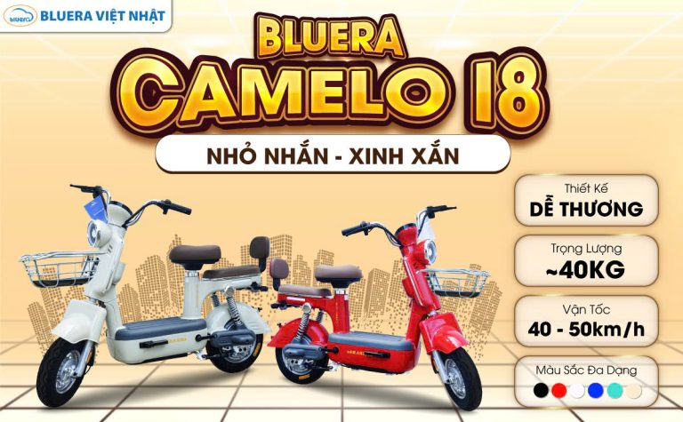 Chi tiết Bluera Camelo i8 – Giải pháp di chuyển tối ưu đô thị