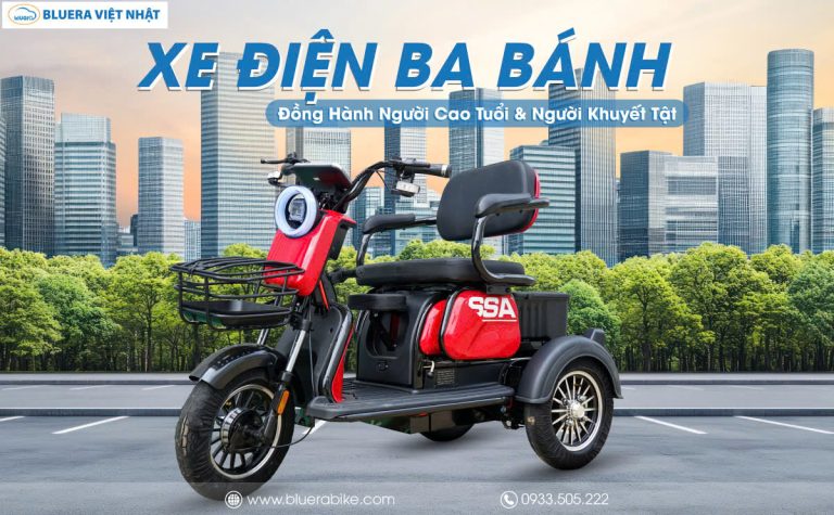 Xe Điện 3 Bánh Đồng Hành Cùng Người Cao Tuổi và Người Khuyết Tật Mỗi Ngày