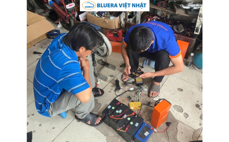 Pin/Ắc quy 48V–20Ah – Giải pháp bảo dưỡng xe điện Bluera Việt Nhật