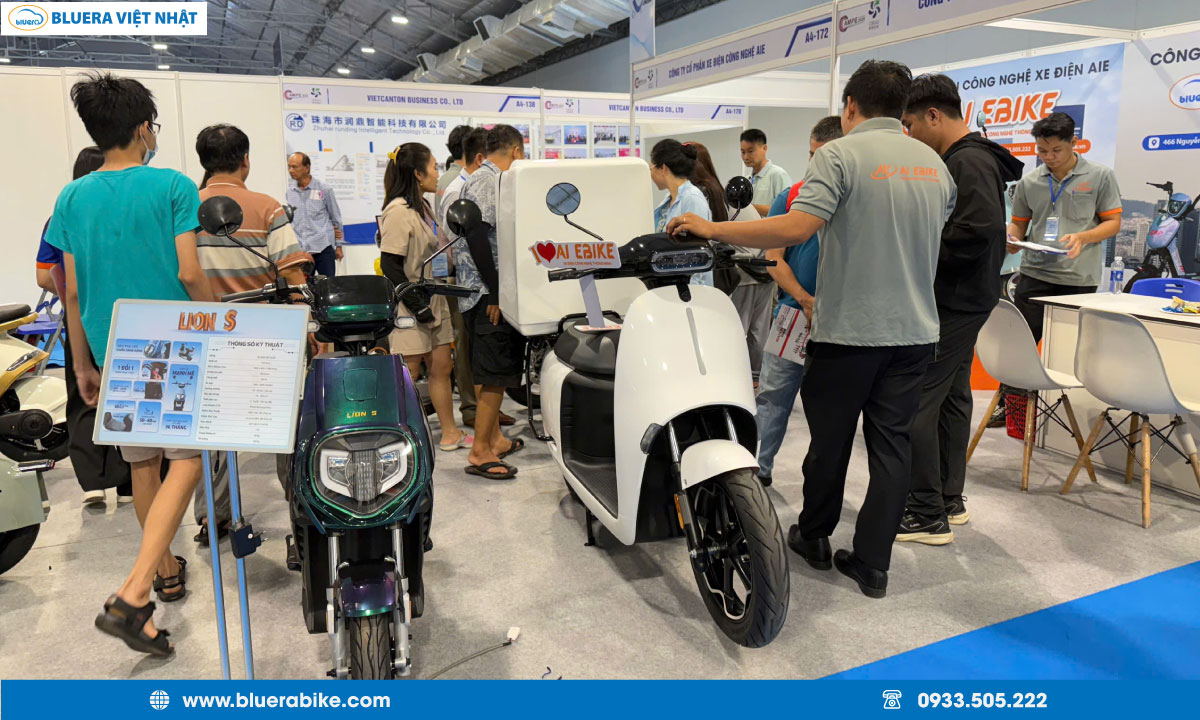 Thị trường xe máy Việt Nam tiếp đà tăng trưởng nhờ xe điện
