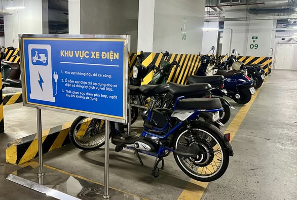 Chung Cư Không Thể Từ Chối Để Các Loại Xe Điện 1 Nhiều chung cư đã có khu vực để xe điện riêng.