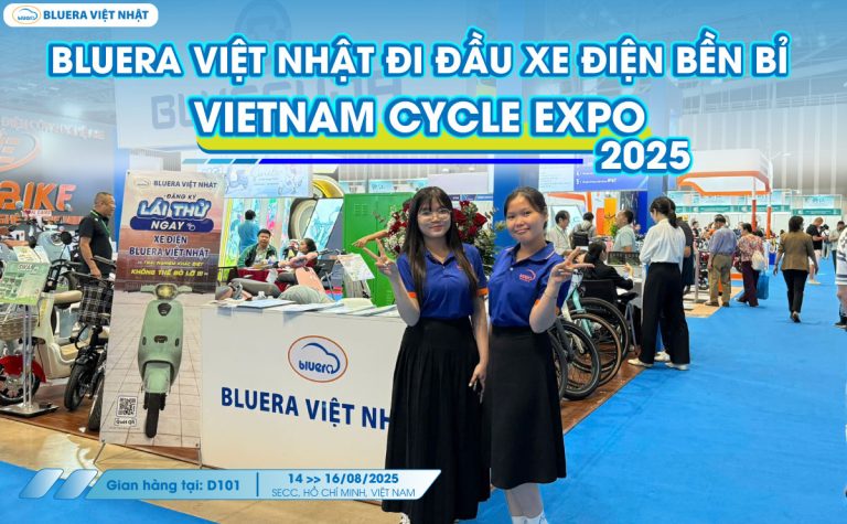 Bluera Việt Nhật Đi Đầu Xe Điện Bền Bỉ Tại Vietnam Cycle Expo 2025