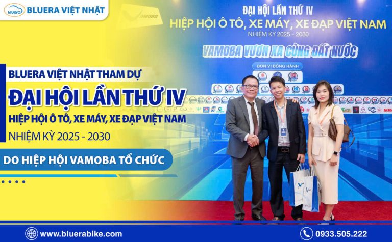 Đại hội IV VAMOBA: Bluera Việt Nhật Khẳng Định Vai Trò Tiên Phong Trong Phát Triển Xe Điện Thân Thiện Môi Trường