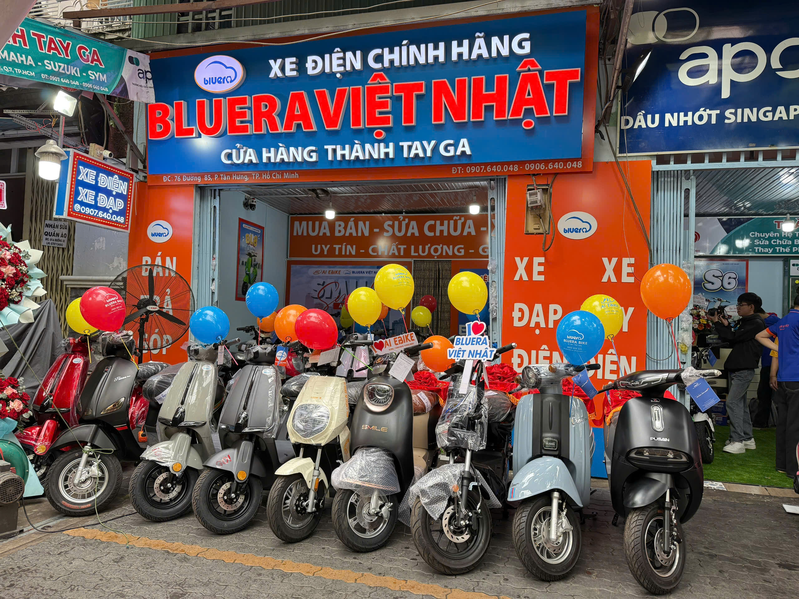 Tưng Bừng Khai Trương Cửa hàng Xe Điện Chính Hãng Bluera Việt Nhật Thành Tay Ga - Nhiều Ưu Đãi Đặc Biệt Chờ Bạn Đến 2 Khai Trương – Cửa hàng Xe Điện Chính Hãng Bluera Việt Nhật Thành Tay Ga